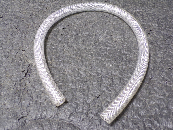 Tennant 369332 Braided PVC Hose, Clear, 0.5