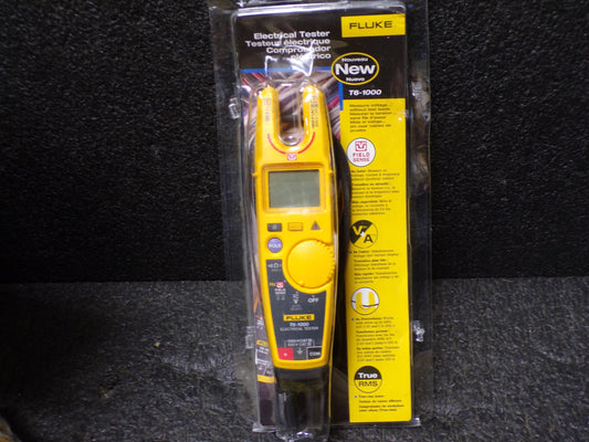 FLUKE Split Digital Clamp Meter, 0.7 in (18 mm) Jaw Capacity, CAT III 1000V, T6-1000/WWG (CR00626-X02)