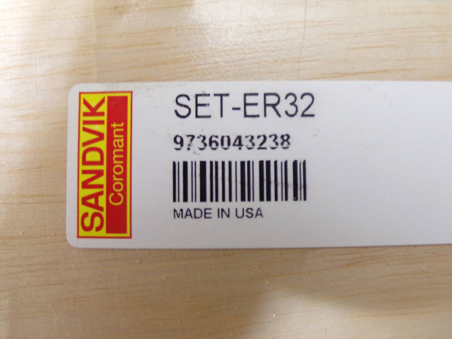 Sandvik Coromant 18 Piece, 2 to 20mm Capacity, ER32 ER Collet Set Increments of 1mm (CR00631-WTA15)