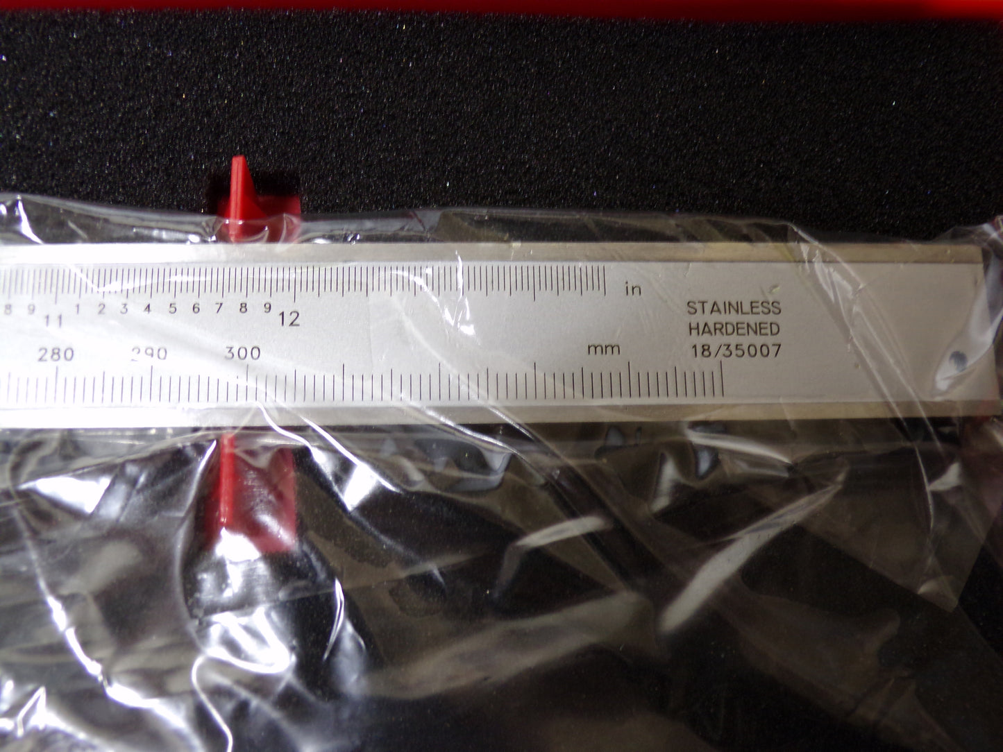 Starrett 0 to 12" Stainless Steel Vernier Caliper 0.02mm Graduation, 0.025 (Per 300mm)mm Accuracy (CR00656-WTA16)