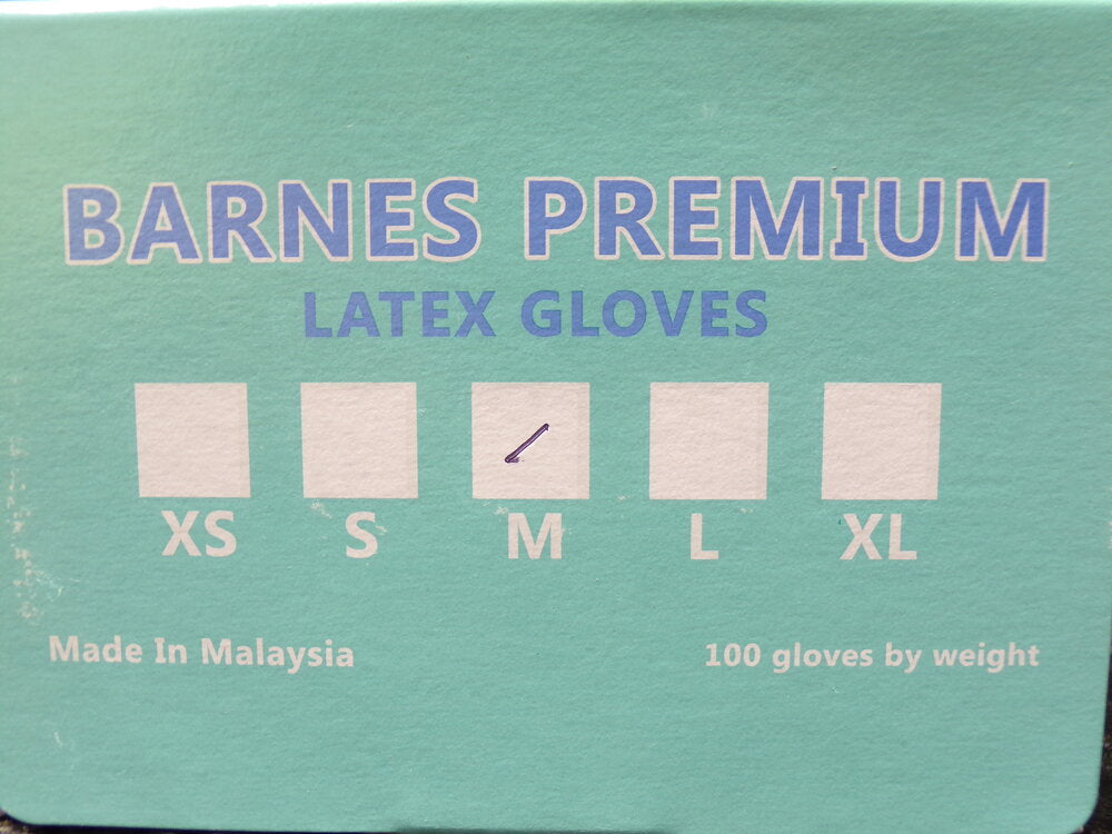 BD300M Premium Latex Disposable Gloves, M, Qty: 1,000 (SQ5796870-WT04)