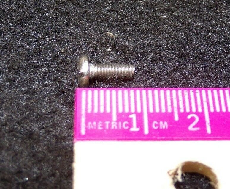 M3-0.50mm x 8mm Machine Screw A2 Stainless Steel 6GY27 QTY-100 (183353765594-WTA10(A))
