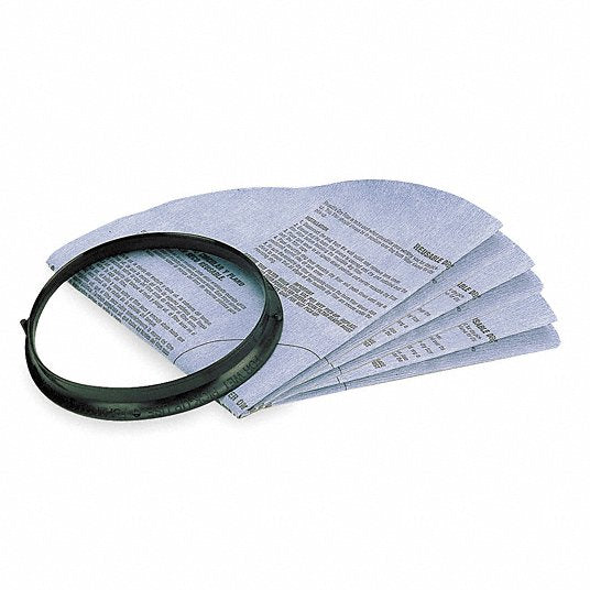 DAYTON Disc Filter, Paper, Standard Filtration Type, For Shop Vacuum (CR00414-BT22)