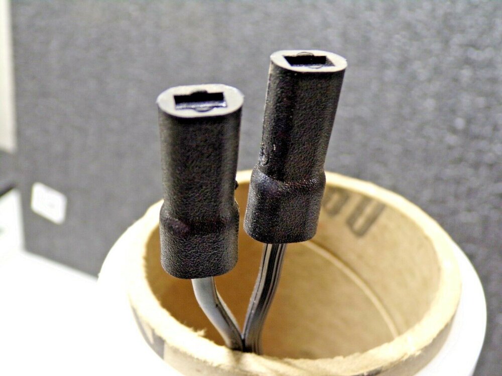 Precision Industries Inc. Harness, 18/2 awm, 105C, black, 2 socket, molded .250QD, 40" OAL (SQ5896327-WT06)
